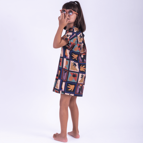 SAÍDA DE PRAIA INFANTIL ESTAMPADA SP0700BK - Imagem 3